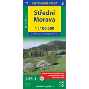 1:100T (17)-Střední Morava (turistická mapa) - neuveden