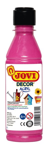 Akrylová barva DECOR AKRYL 250 ml - růžová