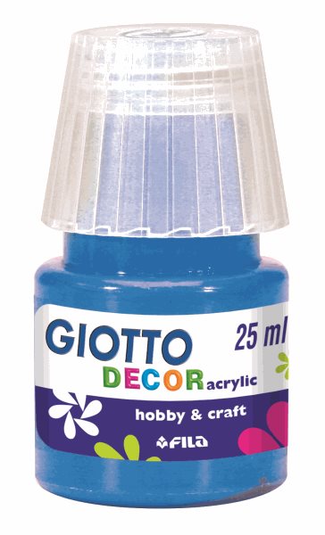 Akrylová barva Giotto Decor matt  25 ml -  kobaltová modř