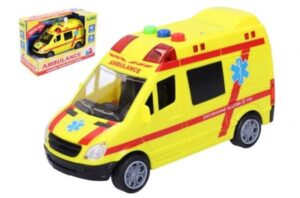 Auto ambulance záchranáři plast 14