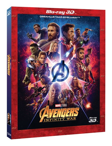 Avengers: Infinity War 2Blu-ray 3D+2D - Limitovaná sběratelská edice