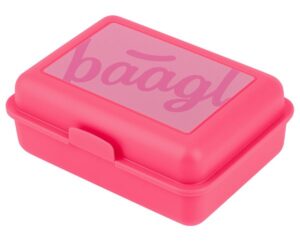 BAAGL Box na svačinu - Logo růžový