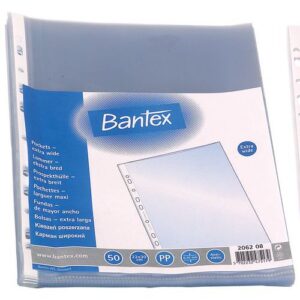 Bantex Zakládací obal A4 "U Maxi" matný 100 mic - 50 ks