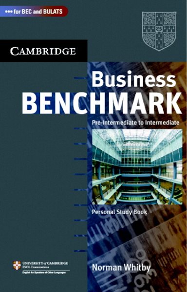 Business Benchmark 2nd edition Pre-Intermediate to Intermediate Personal Study Book - Whitby Norman - 211 x 135 x 5 mm