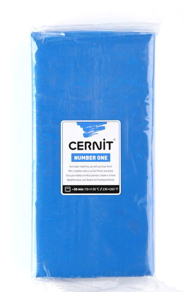 CERNIT Modelovací hmota 500 g - modrá