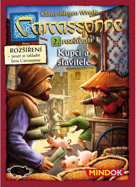Carcassonne - Kupci a stavitelé (2. rozšíření) - Klaus-Jürgen Wrede
