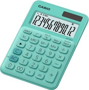 Casio Kalkulačka MS 20 UC GN - zelená