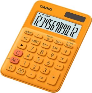 Casio Kalkulačka MS 20 UC RG - oranžová