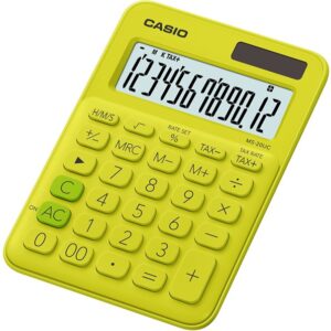 Casio Kalkulačka MS 20 UC YG - žlutá