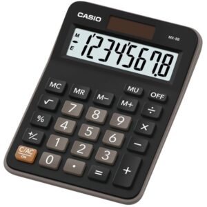 Casio Kalkulačka MX 8 B BK - černá