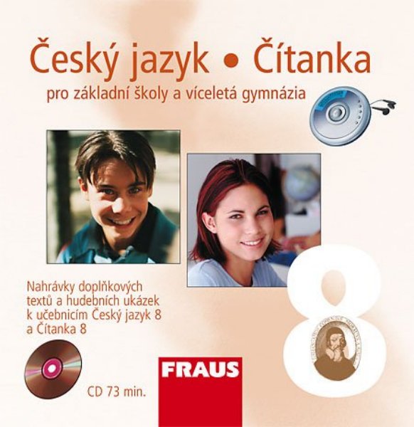 Český jazyk/Čítanka pro 8.r.ZŠ a víceletá gymnázia - audio CD