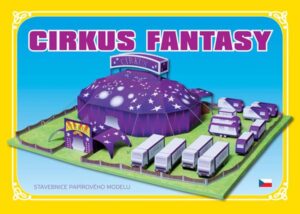 Cirkus Fantasy - Stavebnice papírového modelu - neuveden