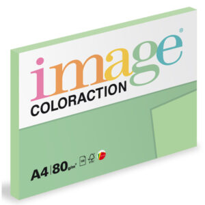 Coloraction A4 80 g 100 ks - Forest/pastelově zelená