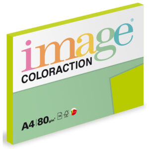 Coloraction A4 80 g 100 ks - Java/středně zelená