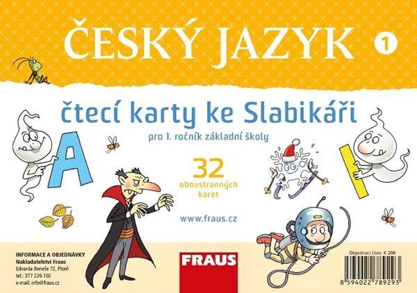 Čtecí karty ke Slabikáři - nová generace - Lenka Březinová