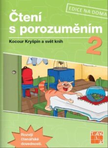 Čtení s porozuměním 2 - Kocour Kryšpín a svět knih - Mgr. Monika Linhartová - A4