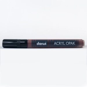DARWI Akrylová fixa - silná - 6ml/3mm - tmavě hnědá