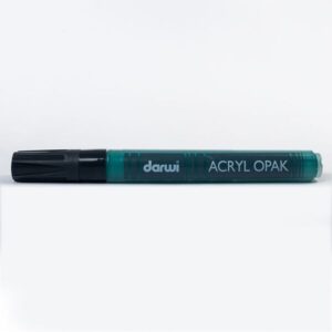 DARWI Akrylová fixa - silná - 6ml/3mm - tmavě zelená