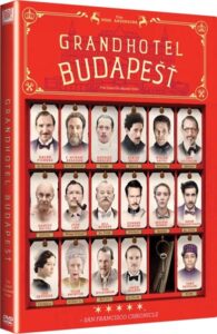 DVD Grandhotel Budapešť - Wes Anderson - 13x19