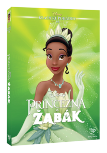 DVD Princezna a žabák - 13x19 cm