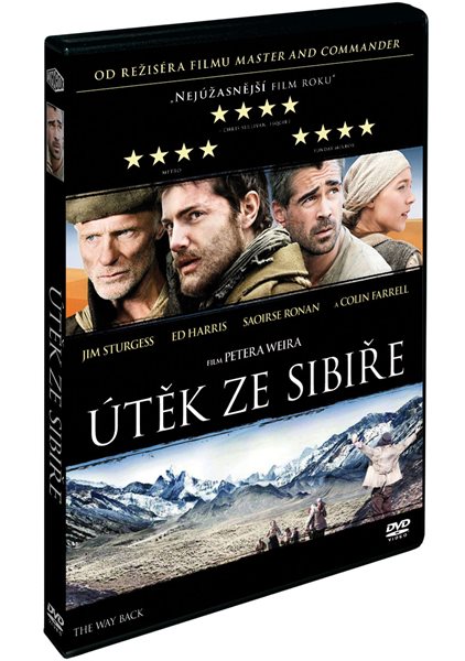 DVD Útěk ze Sibiře - Peter Weir - 13x19 cm