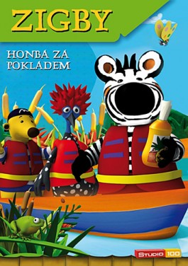 DVD Zigby - Honba za pokladem - neuveden - 13x19