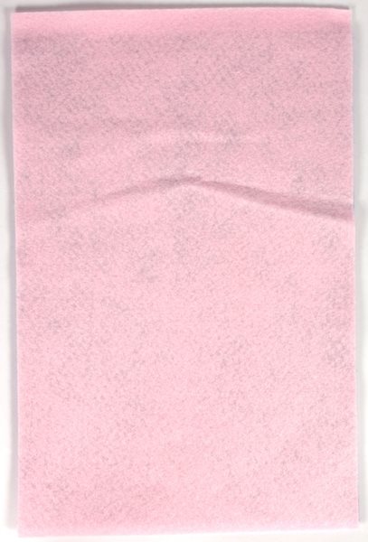Dekorační filc 150 g/m2 - barva světle růžová - 20×30 cm