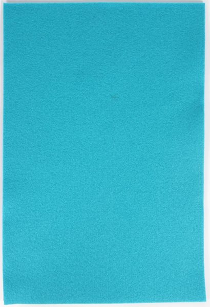 Dekorační filc 150 g/m2 - barva tyrkysová - 20×30 cm