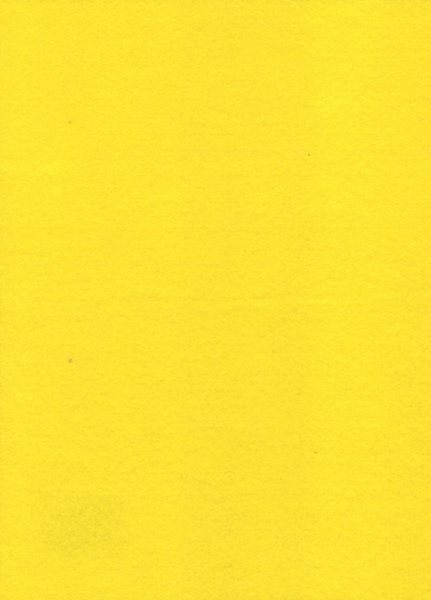 Dekorační filc A4 - žlutý (1ks)