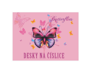 Desky na číslice - Motýl / Butterflies 2021
