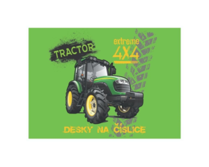 Desky na číslice - Traktor 2021