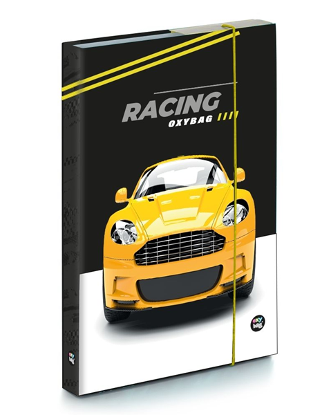 Desky na sešity s boxem A5 - Racing / Auto 2021