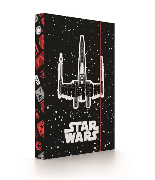 Desky na sešity s boxem A5 - Star Wars 2020
