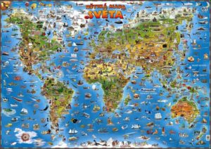 Dětská mapa světa - neuveden