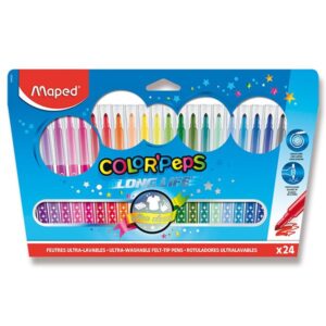 Dětské fixy MAPED COLOR'PEPS LONG LIFE - 24 barev