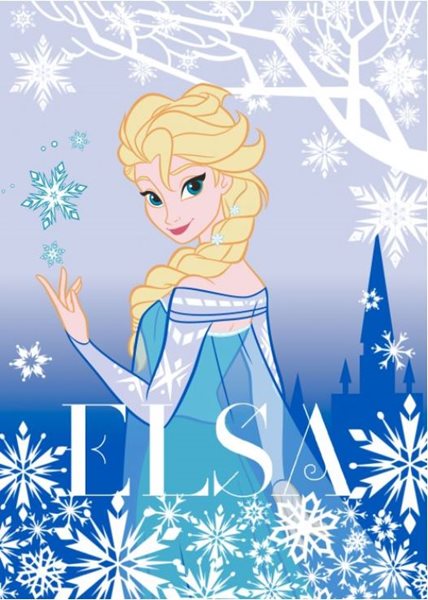 Dětský koberec Ledové království - Elsa
