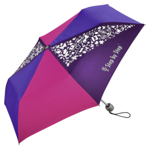 Dětský skládací deštník Step by Step - růžový/fialový/modrý
