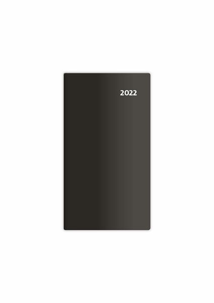 Diář 2022 kapesní - Torino čtrnáctidenní - černá/black - 8