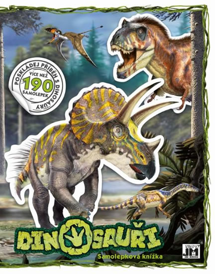 Dinosauři - Samolepková knížka - neuveden