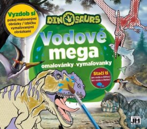 Dinosauři - Vodové mega omalovánky - neuveden