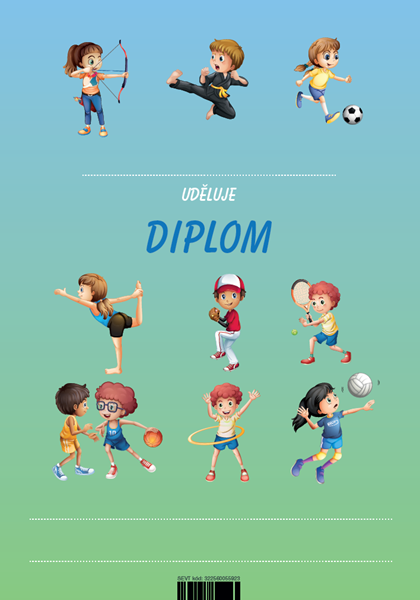 Diplom A5 Sport a aktivity - A5