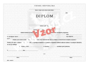 Diplom bakalářský - list 287x210