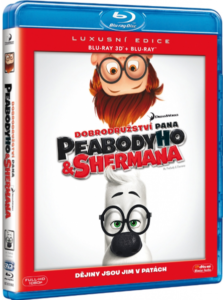 Dobrodružství pana Peabodyho a Shermana Blu-ray 3D+2D