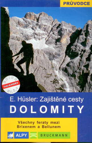 Dolomity - zajištěné cesty - Husler Eugen - 12x19