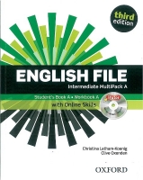 English File Intermediate 3.vydání Multipack A with online skills - Byrne TracyKoenig L.