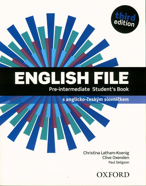 English File Pre-intermediate third edition Students Book s anglicko-českým slovníčkem - Latham-Koenig Ch.