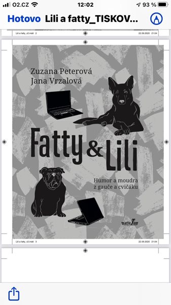 Fatty a Lili - Humor a moudra z gauče a cvičáku - Peterová Zuzana