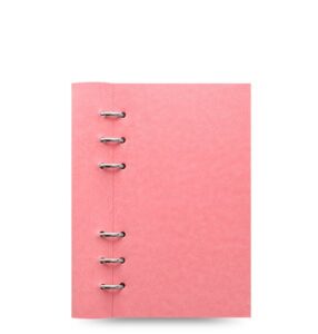 Filofax Clipbook Pastel kroužkový poznámkový blok osobní - pastelově růžová