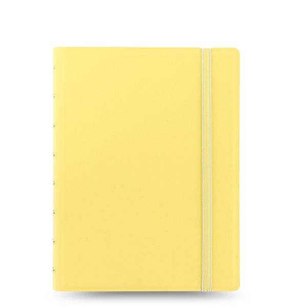Filofax Notebook Pastel poznámkový blok A5 - pastelově žlutá