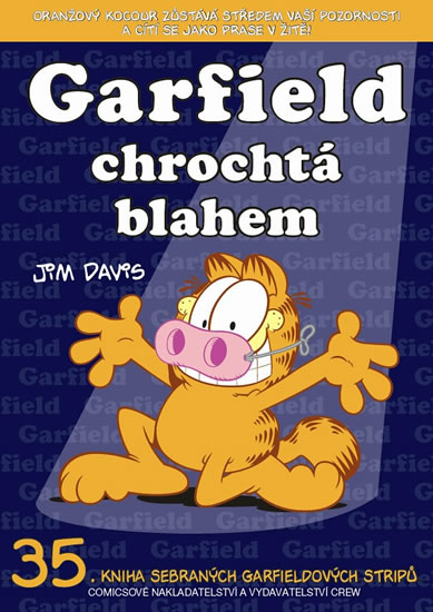 Garfield chrochtá blahem (č.35) - Davis Jim - 21x30
